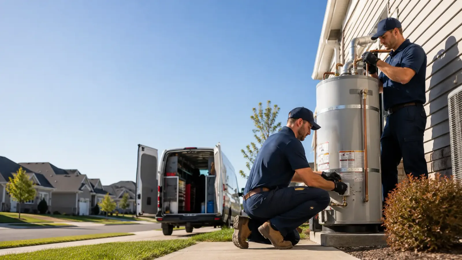 Water Heater Installation in Center, ND